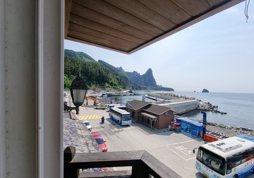 테라스에서 바라본 풍경